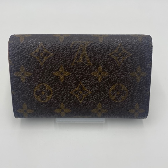 💯 AUTH. Louis Vuitton monogram Porte monnaie tresor wallet - Picture 2 of 16